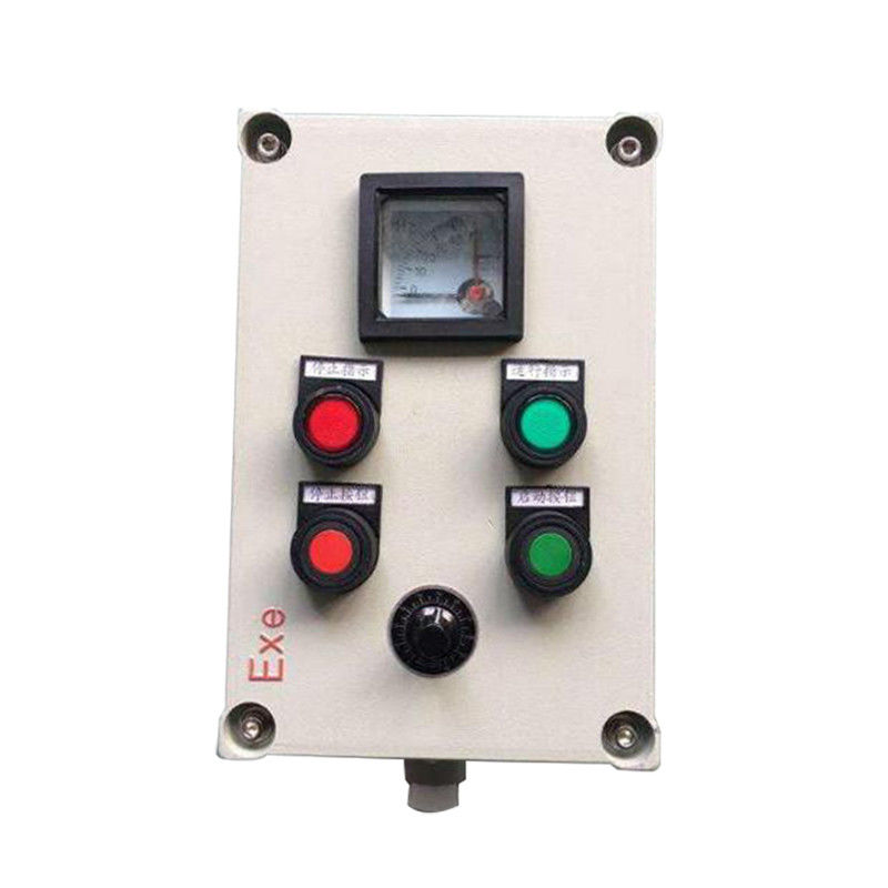 Aluminum Alloy Explosion Proof Control Station With Push Button AC 220V / 380V